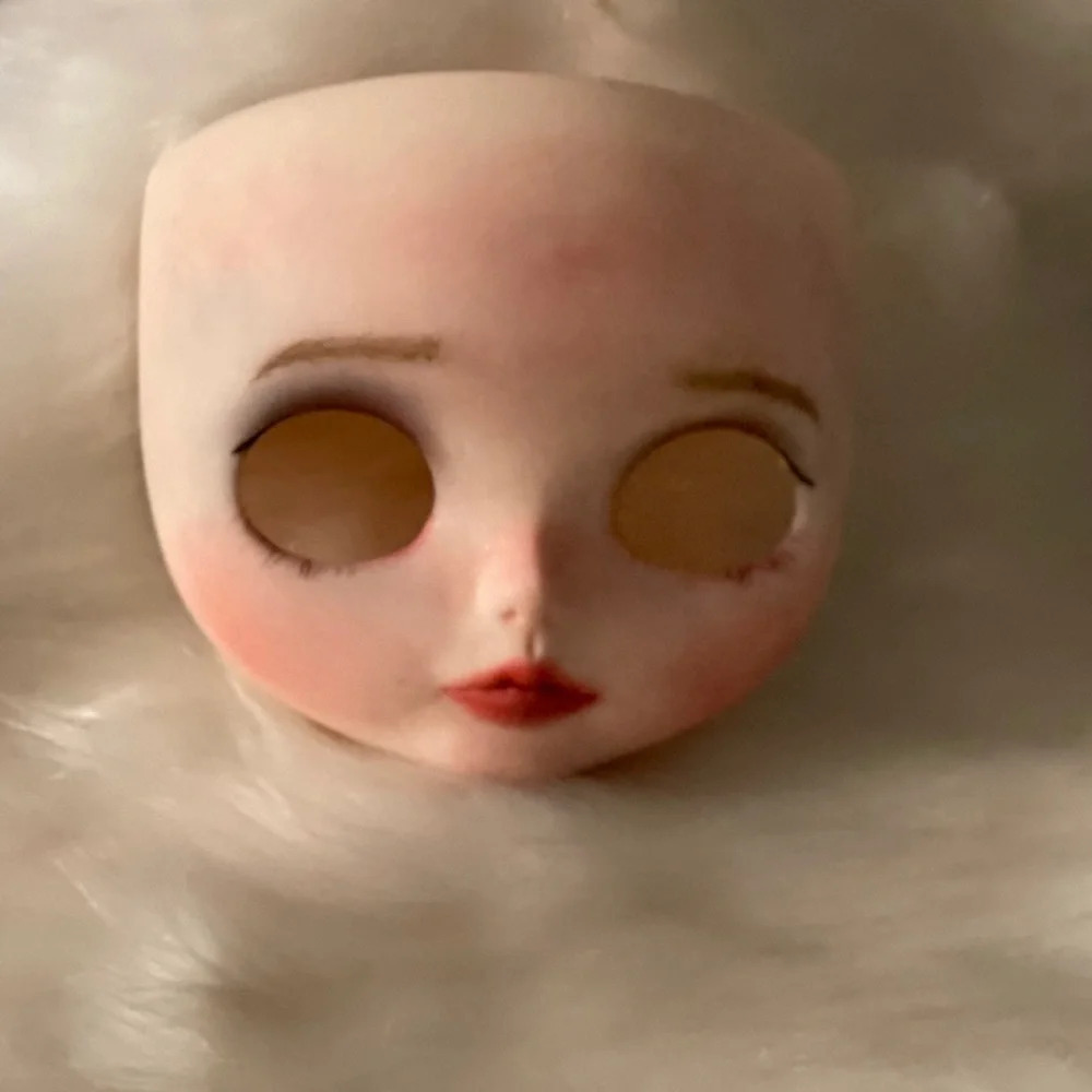 OOAK Custom Faceplate for Blythe Dolls